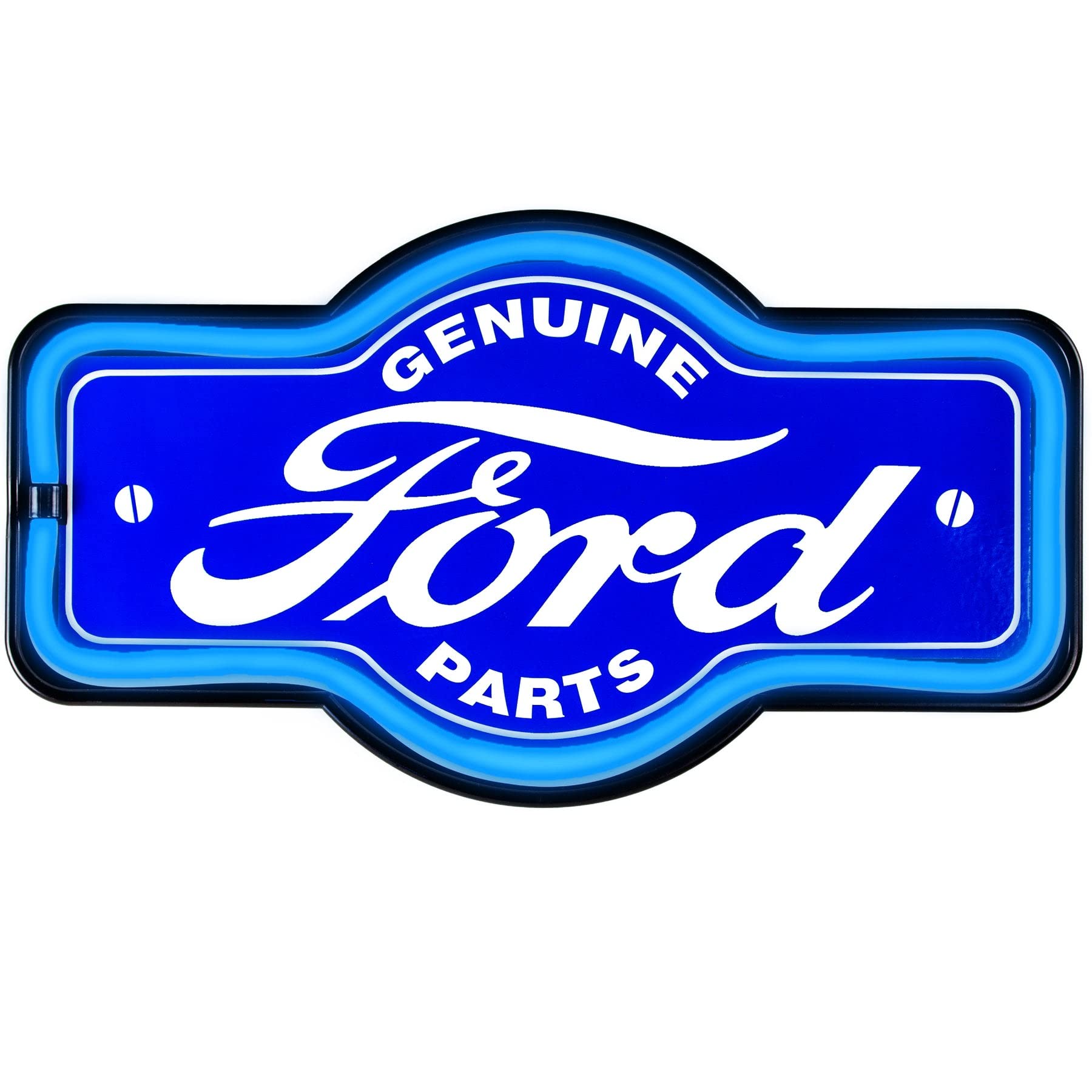 Ford Genuine Parts Vintage Inspired LED Neon Sign Retro Wall Decor